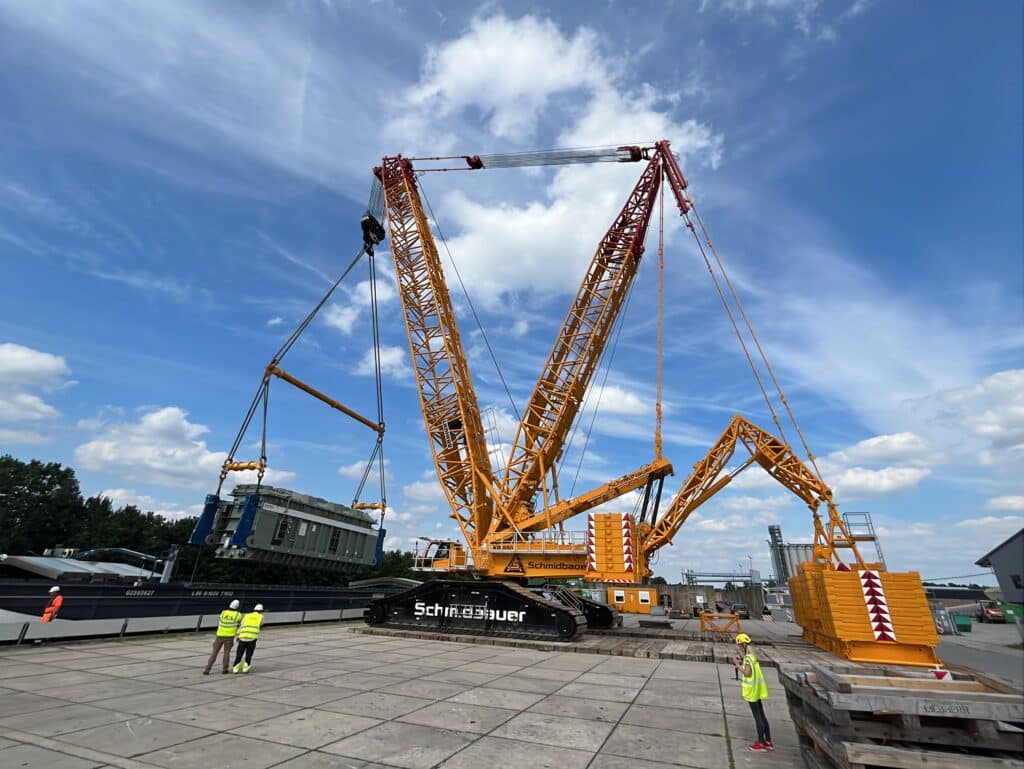 deugro Germany has been awarded the transport execution of high-voltage electrical equipment for the offshore connection of BorWin 5.