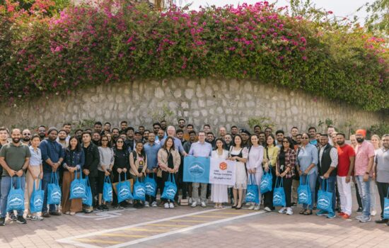 Fundraising activities for deugro’s “100K for 100 Years!” CARE campaign during its international 100-year anniversary roadshow