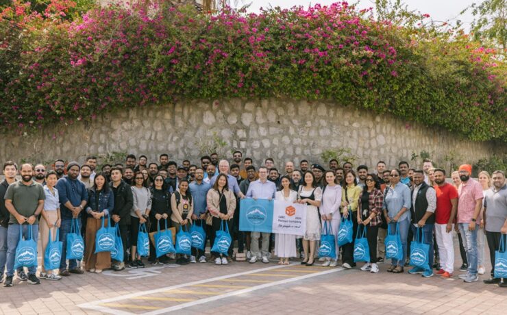 Fundraising activities for deugro’s “100K for 100 Years!” CARE campaign during its international 100-year anniversary roadshow