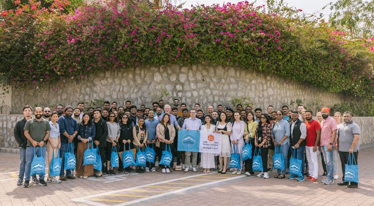 Fundraising activities for deugro’s “100K for 100 Years!” CARE campaign during its international 100-year anniversary roadshow