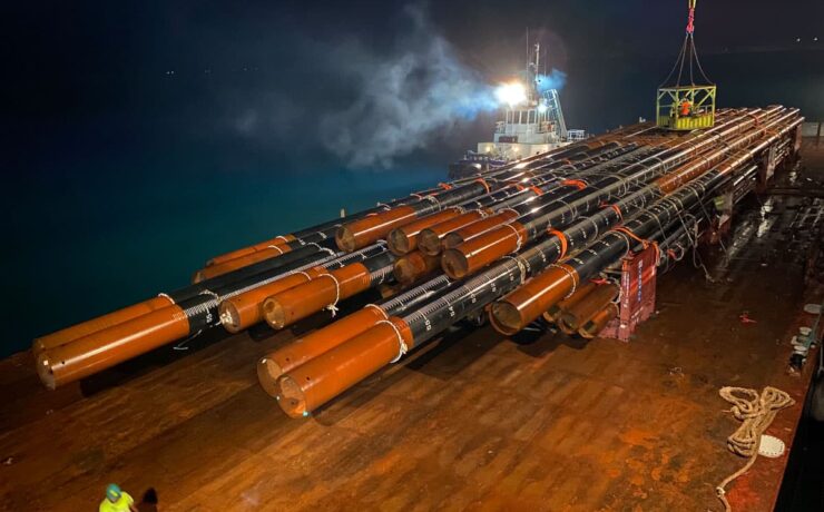 deugro delivers 106,680 FRT of cargo to a remote construction site in northern Papua New Guinea under the most challenging conditions