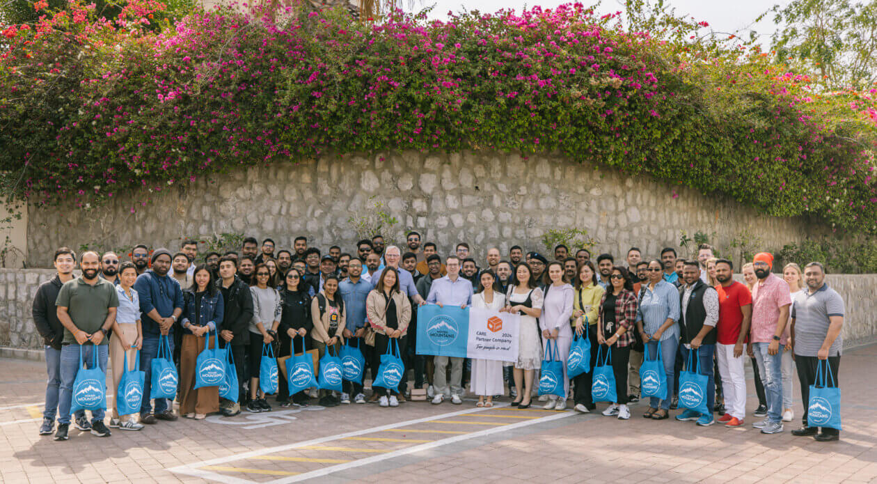 Fundraising activities for deugro’s “100K for 100 Years!” CARE campaign during its international 100-year anniversary roadshow