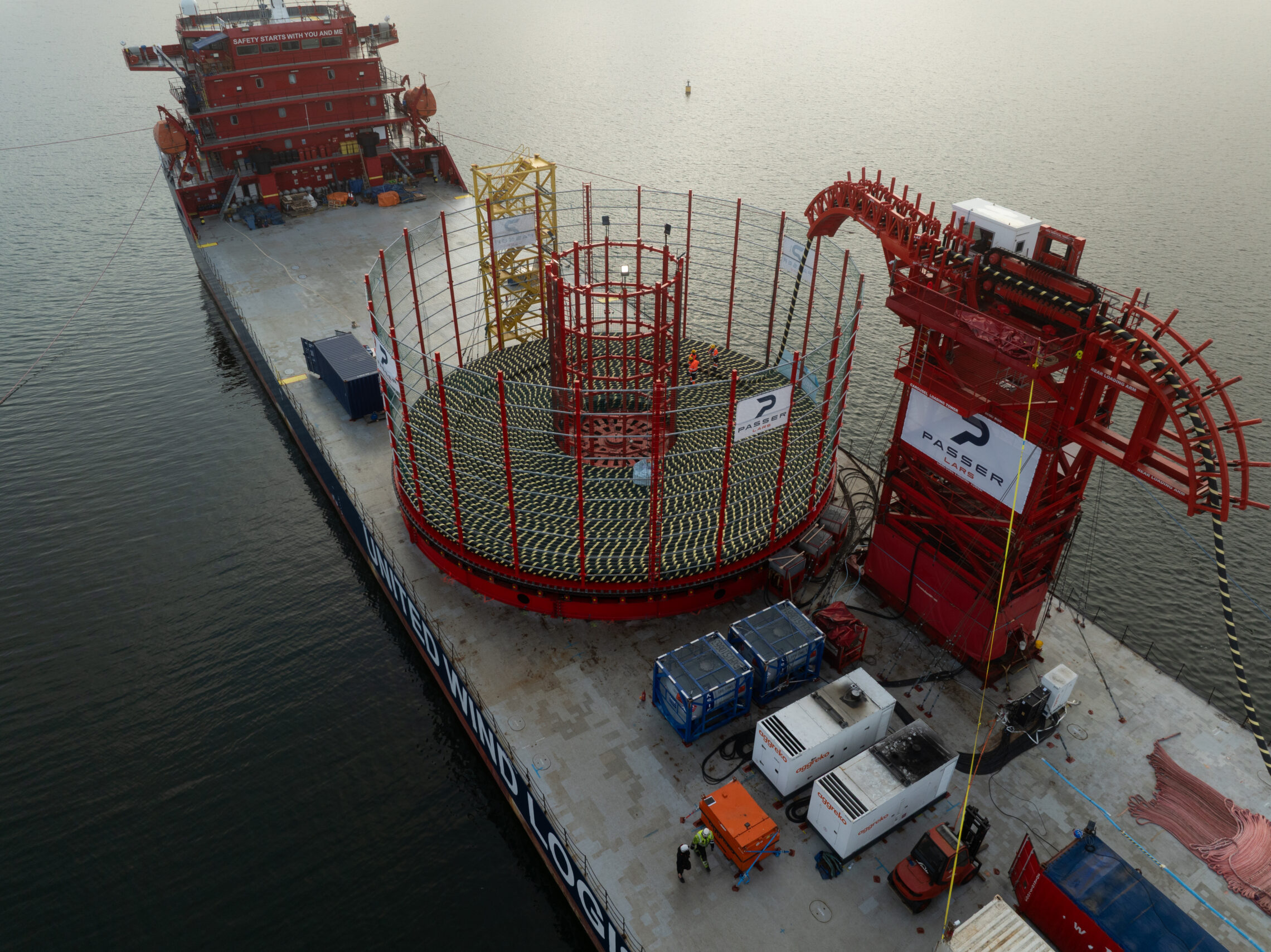 Cable spooling operations at Prysmian’s factory in Pikkala, Finland Cable spooling operations at Prysmian’s factory in Pikkala, Finland