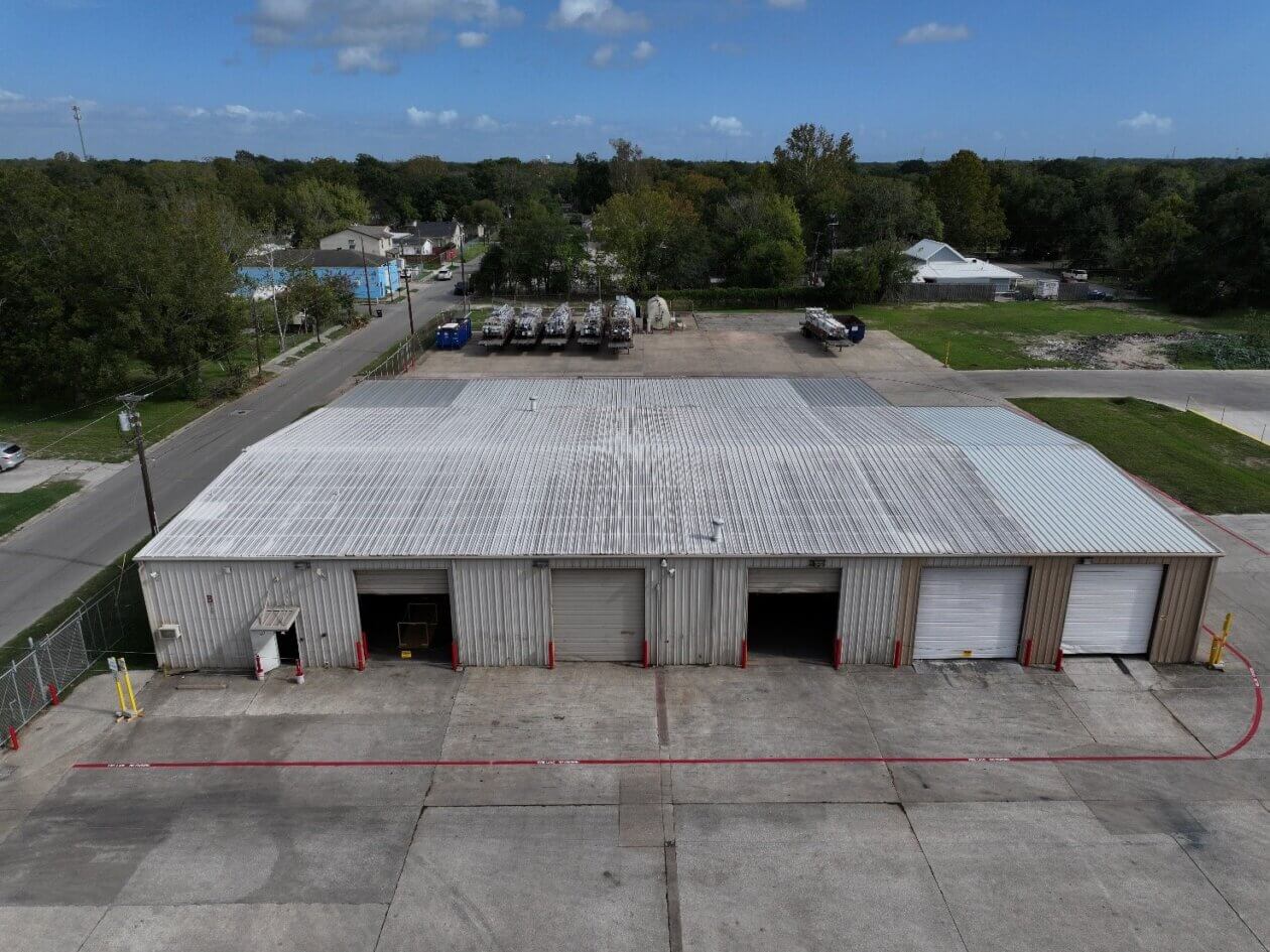 BOLT, Baytown Operations and Logistics Terminal with a large container dock well for six containers
