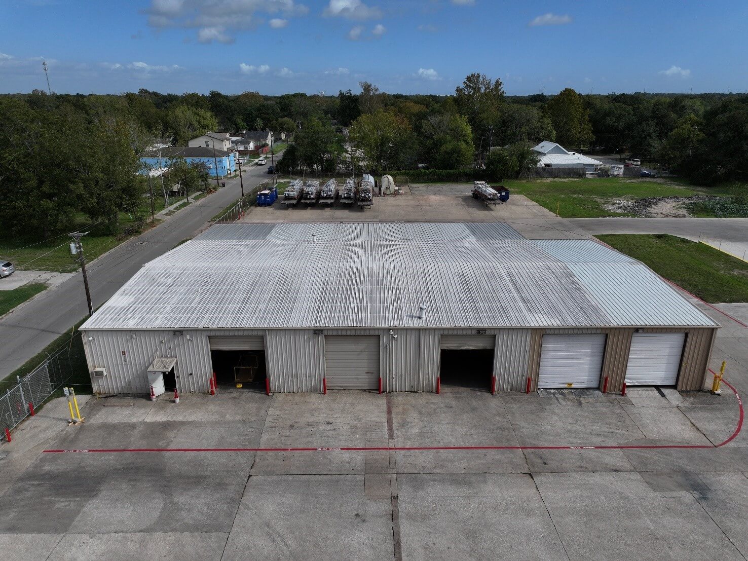 BOLT, Baytown Operations and Logistics Terminal with a large container dock well for six containers