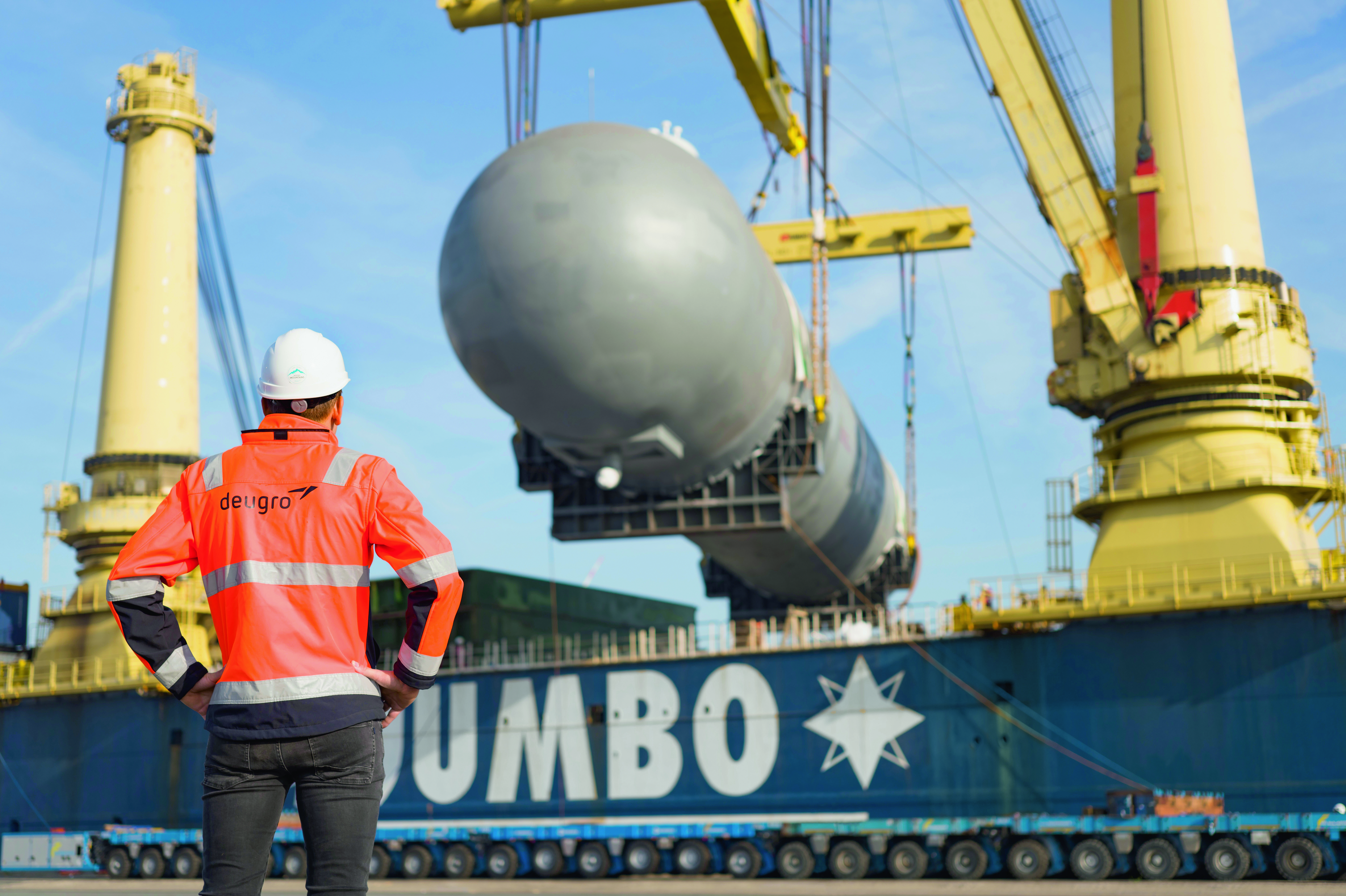 INEOS Project One, Discharge operations at Antwerp port personally supervised by deugro