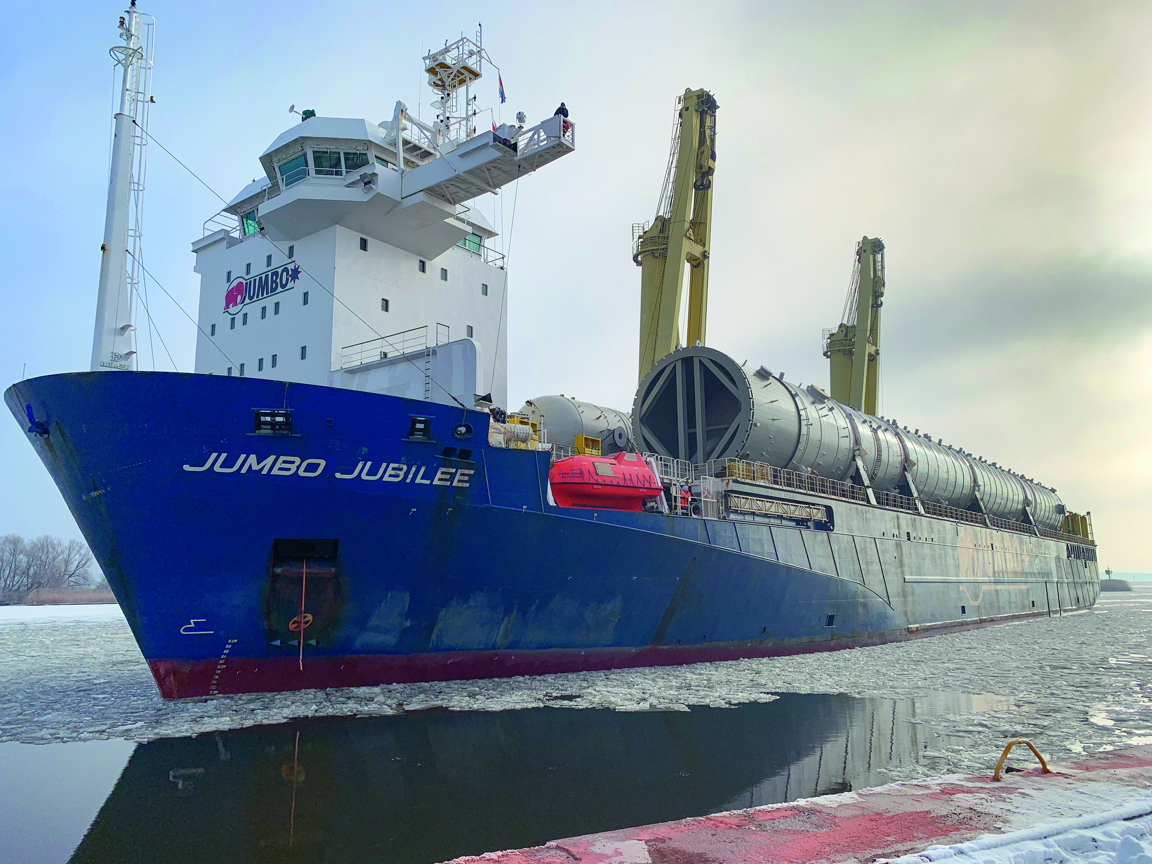 EGAT Project, Cargo arriving at the Port of Morski, Poland
