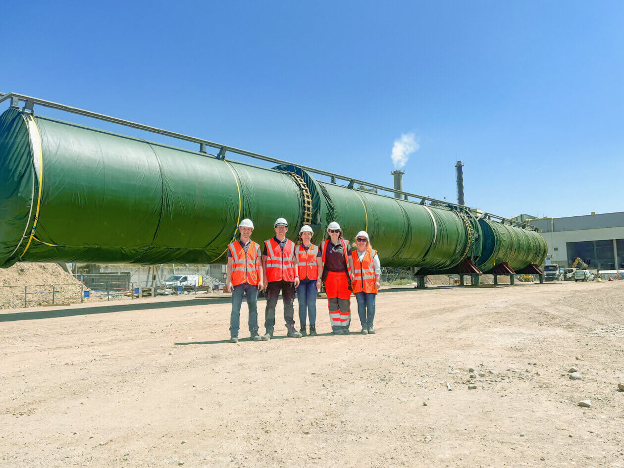 Golbey PM1 Project, Cargo safely delivered to the job site in Golbey, France