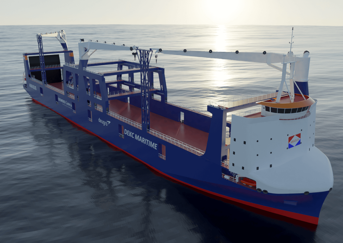 deugro Announces Newbuild Vessels Rotra Futura and Rotra Horizon in Cooperation with Siemens Gamesa Renewable Energy and Amasus Offshore B.V.