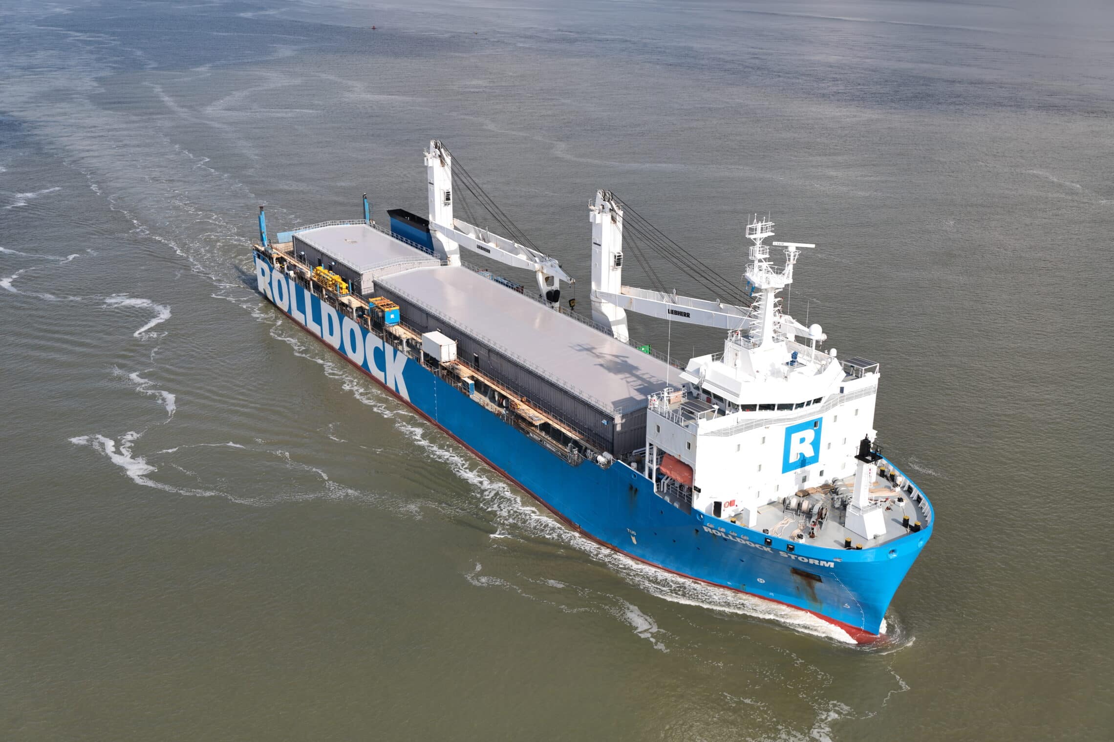 Ocean voyage of the final vessel to the Port of Antwerp, Belgium