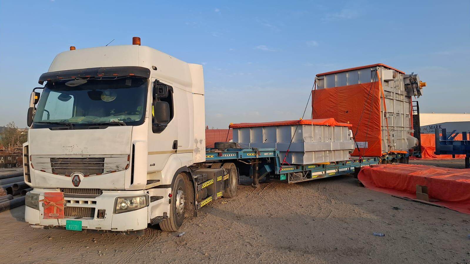 Cargo collection in Dubai, UAE