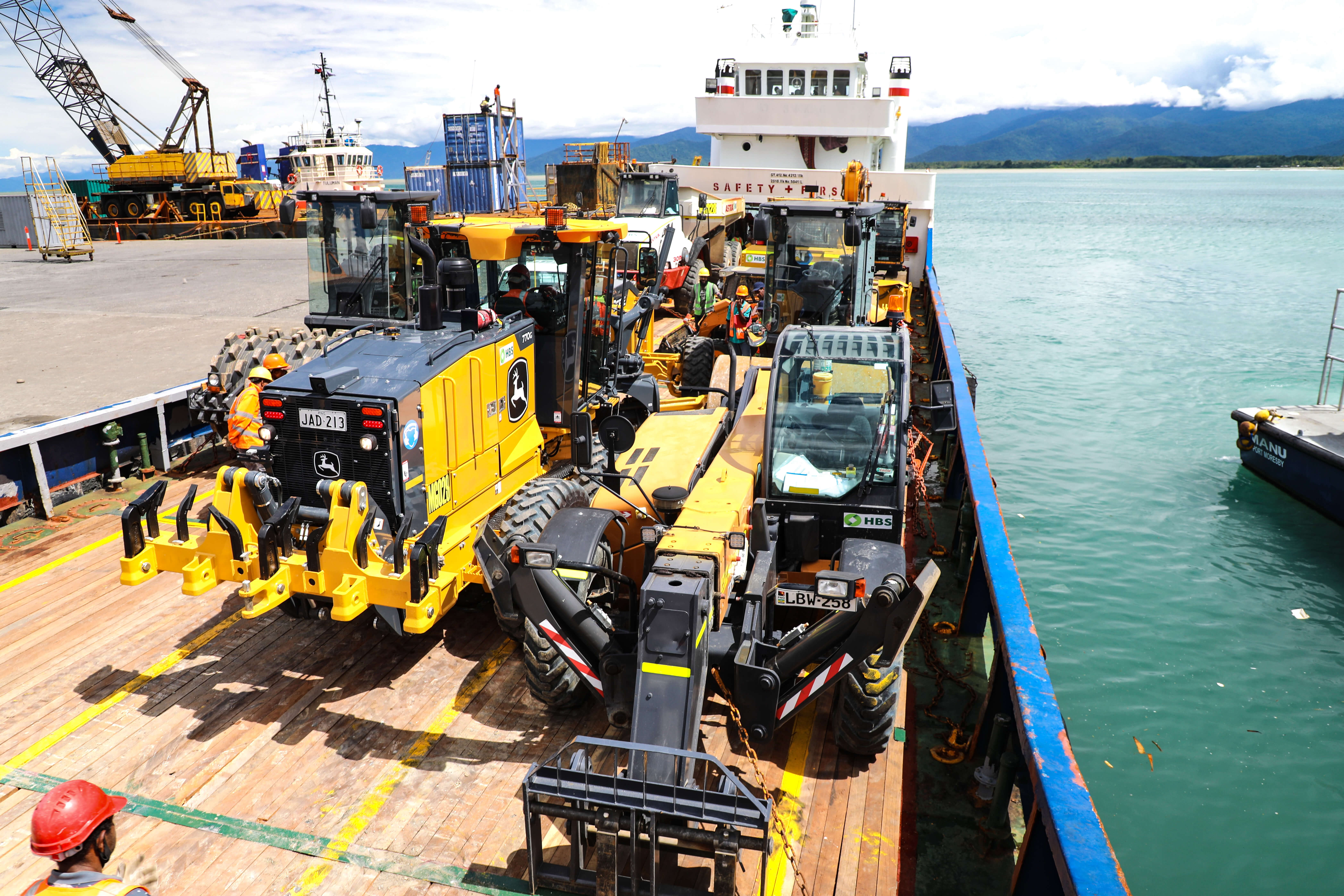 deugro’s award-winning project solution for the Lombrum Infrastructure Project on Manus Island, Papua New Guinea