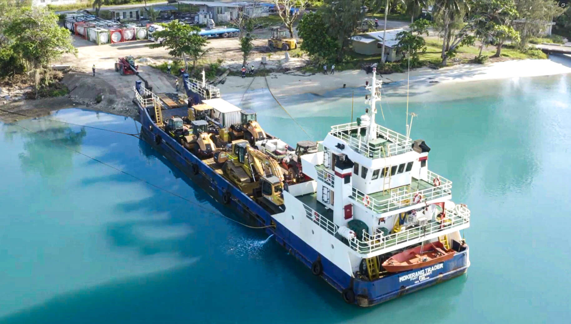 deugro’s award-winning project solution for the Lombrum Infrastructure Project on Manus Island, Papua New Guinea