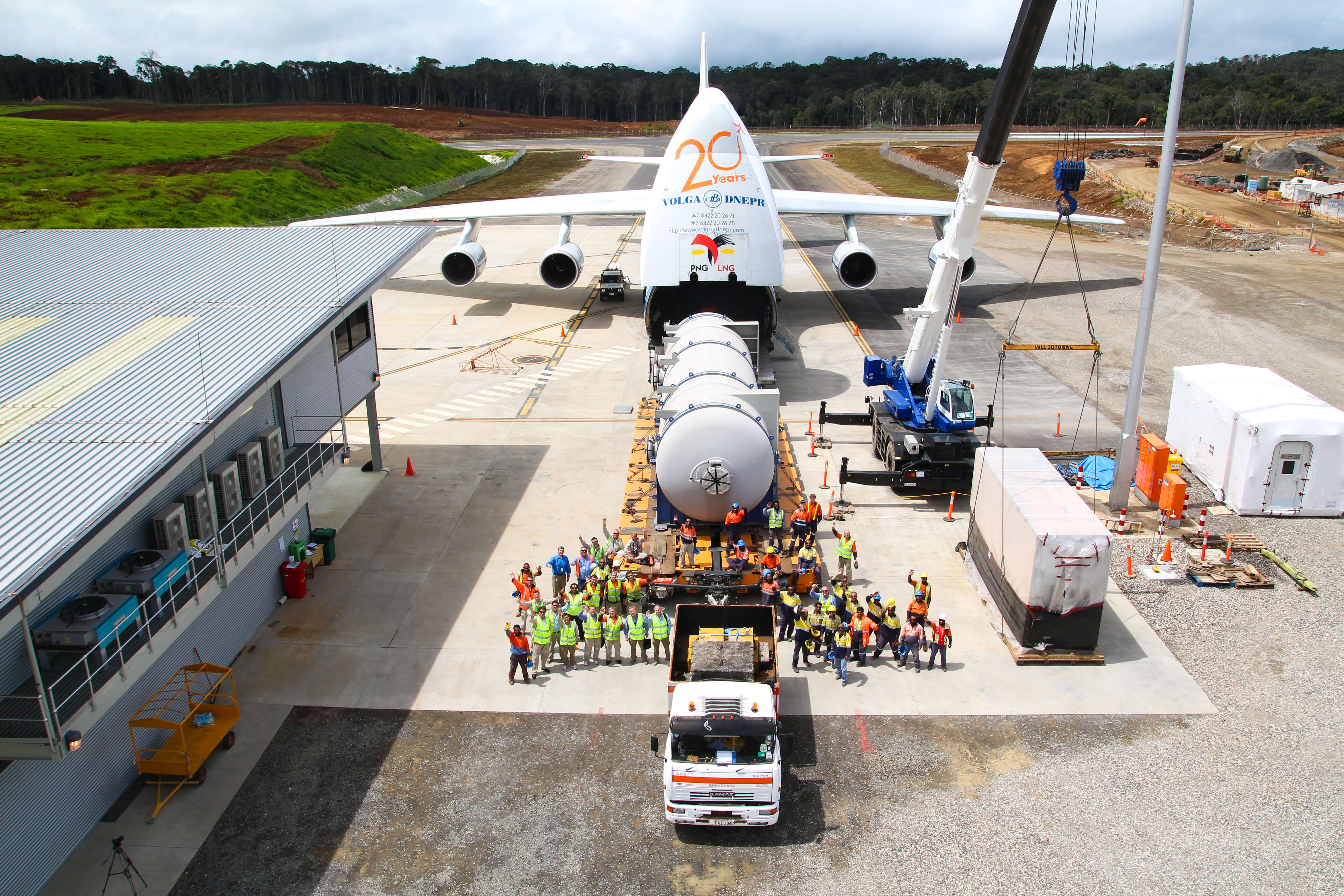 PNG LNG Project - delivery of critical components to the Southern Highlands and Western Province of Papua New Guinea